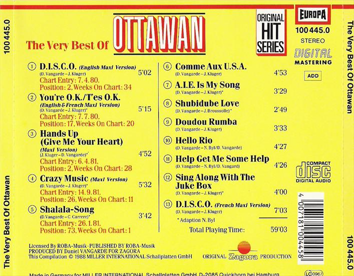 Ottawan - The Very Best Of Ottawan - Ottawan - The Very Best Of Ottawan b.jpg