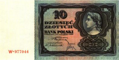 banknoty Bank Polski-waluta złoty - 10_zlotych_2stycznia1928 nieobiegowy.jpg
