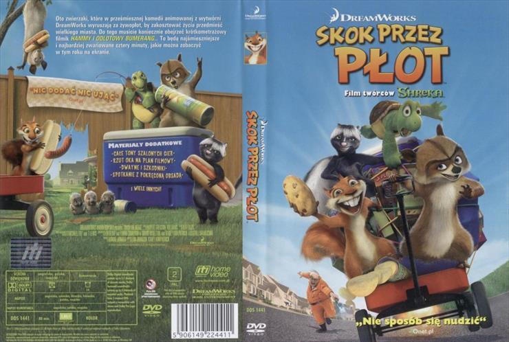 okładki bajek na DVD polskie - Skok przez płot.jpg