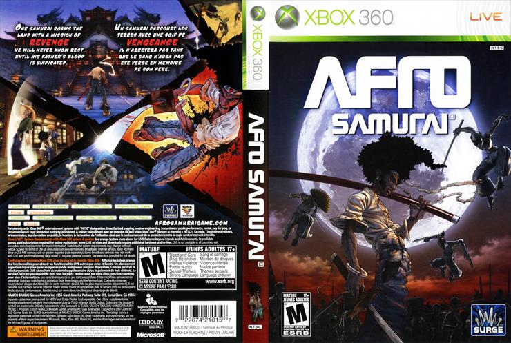 Okladki xbox360 - Afro Samurai.jpg