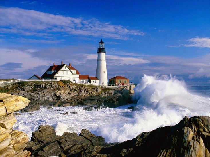 Latarnie morskie - Portland Head Light, Cape Elizabeth, Maine.jpg
