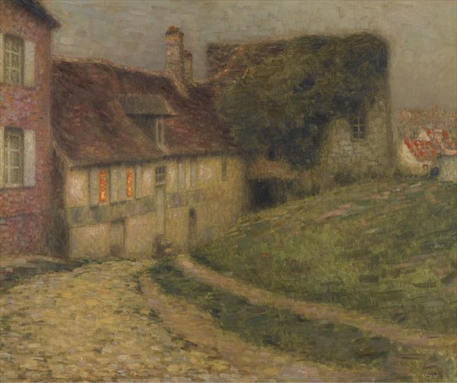 Henri Le Sidaner - Henri Le Sedaner - Village Houses, 1903.jpg