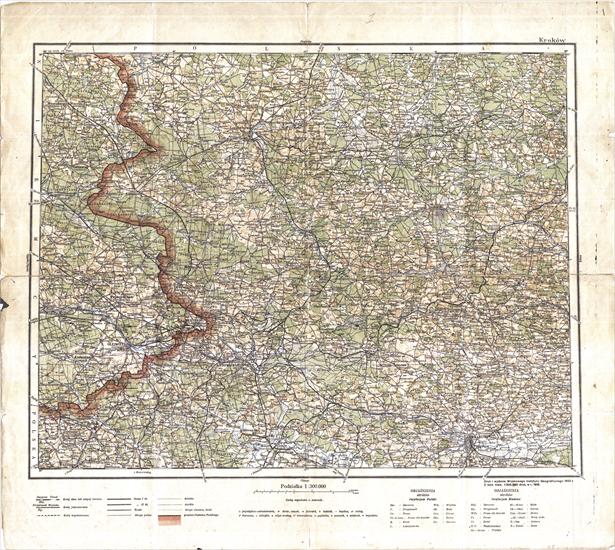 STARE mapy Polski - 1925- 74_KRAKOW_WiG_1925.jpg