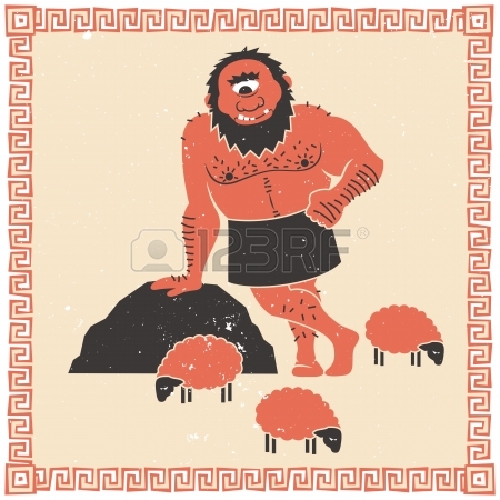 Starożytna Grecja, mitologia i religia, obrazy - 17420525-cyklop-polifem.jpg