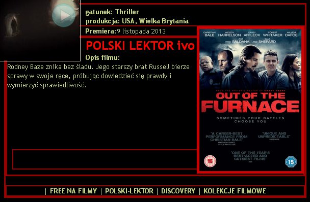 POLSKI-LEKTOR - Out of The Furnace 2013.jpg