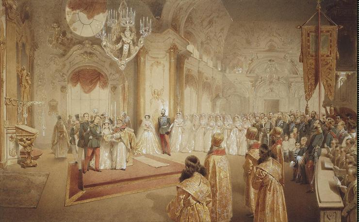 Z - Zichy Mihaly - Wedding of Grand Duke Alexander Alexandrovich and Grand Duchess Maria Fiodorovna - OR-27190.jpg