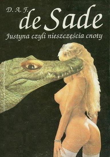 Justyna czyli nieszczęścia cnoty - okładka książki - Łódzkie, 1991 rok.jpg
