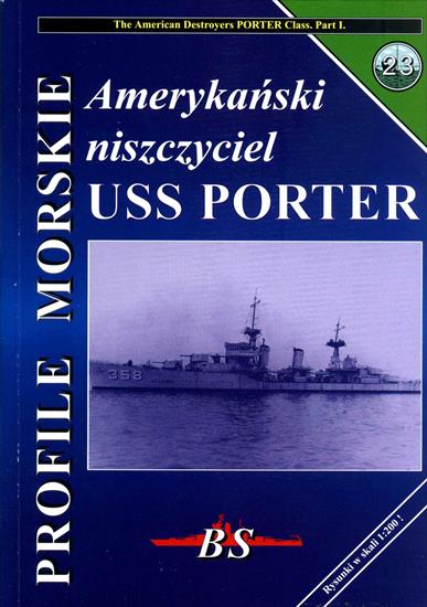 Profile Morskie1 - PM-23-Nowak G.-Amerykański niszczyciel USS Porter.jpg