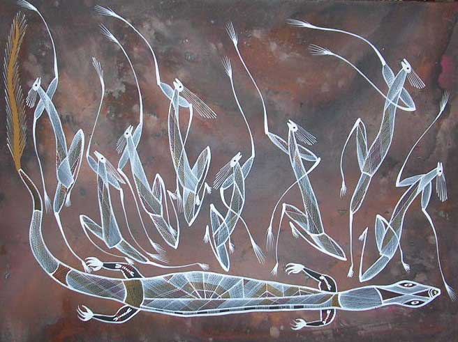 a - Aborigin. art - aborigin - Goanna Place - eddie-6494.jpg