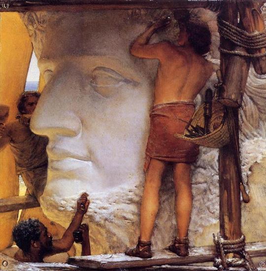 Fajne obrazki - Alma_Tadema_Sculptors_in_Ancient_Rome.jpg