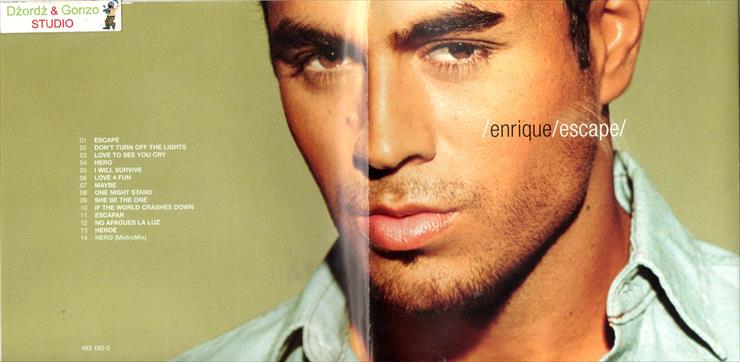 2001 - Enrique Iglesias - Escape - Okładka przód.jpg