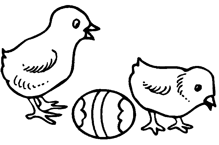 kaczuszki i kurczaczki - WIELKANOC kurczaczki - kolorowanka 95.gif
