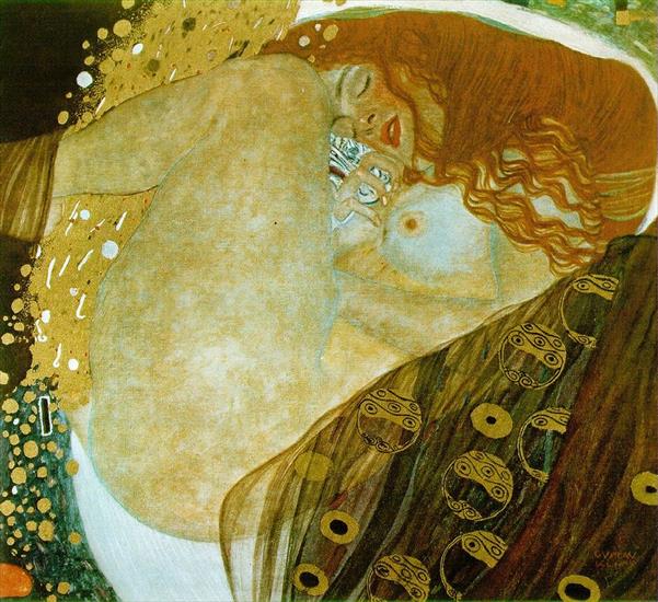 Tapety - Klimt, Gustav - Danae, 1907-1908 - Private collection, Graz.jpg