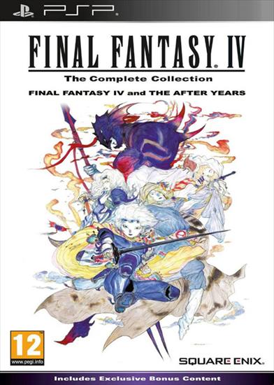 Okładki z gier PSP - Final Fantasy IV The Complete Collection.jpg