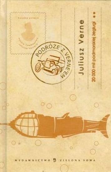 Juliusz Verne - 20 000 mil podmorskiej żeglugi czyta Michał Kula - okładka książki2.jpg