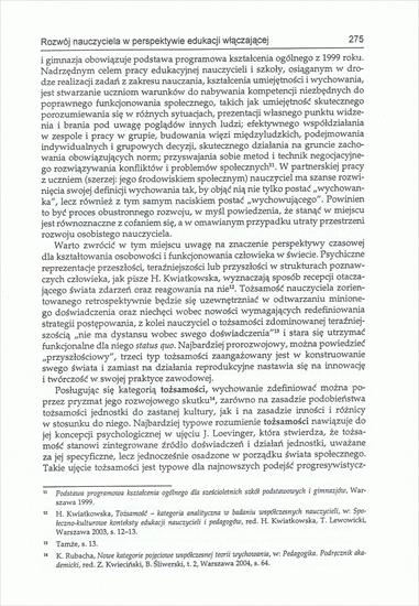Kwiecińska, Kowal, Szymański red. - Nauczyciel - Tożsamość - Rozwój 2 artykuły - 275.jpg