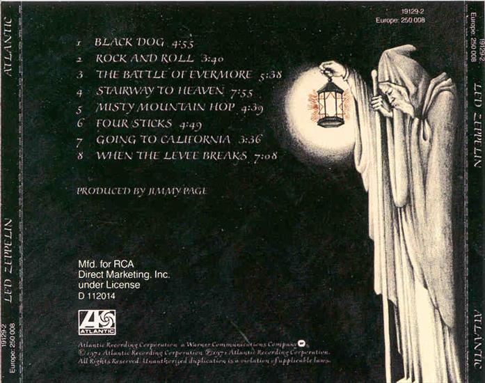 1971 Led Zeppelin IV - Led Zeppelin IV - Back.jpg