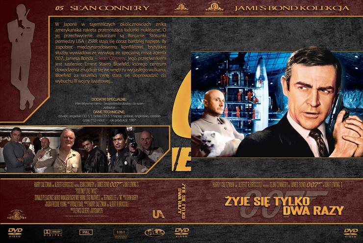James Bond - 007 Complete ... - James Bond A 007-05 Żyje się tylko dwa razy - You Only Live Twice 1967.06.12 DVD PL.jpg
