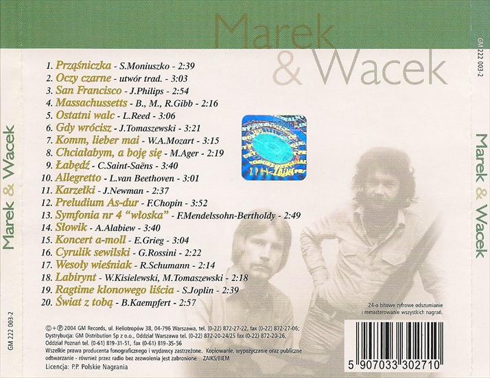 Marek  Wacek - Złote Przeboje 2004 - Marek i Wacek.b.jpg