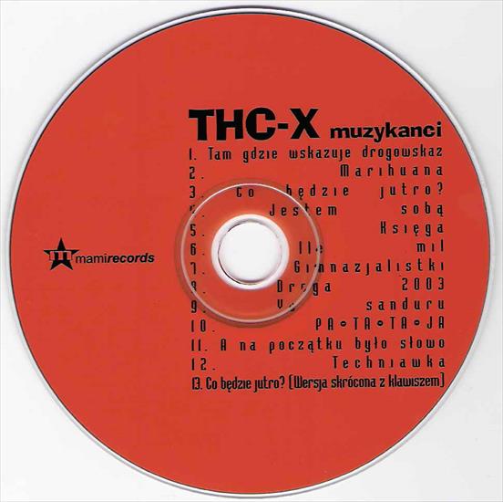 THC-X - Muzykanci - THC-X - Muzykanci - CD.jpg