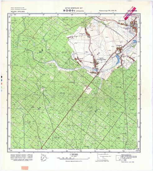 Mapy topograficzne LWP 1_25 000 - M-33-60-B-c_PROSZKOW_1978.jpg