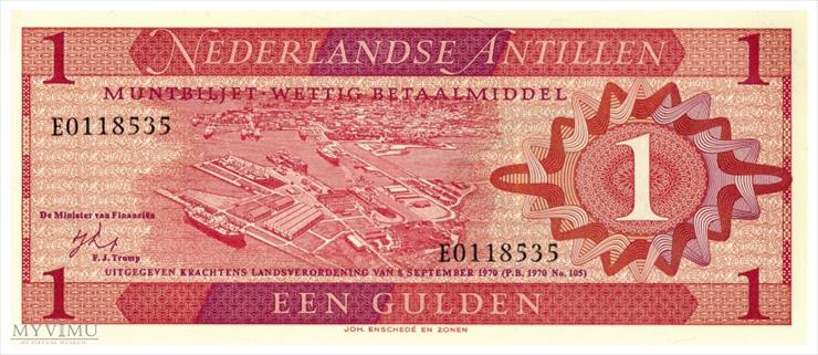 Antyle Hole v - 1970 Rok 1 Gulden 1.jpg