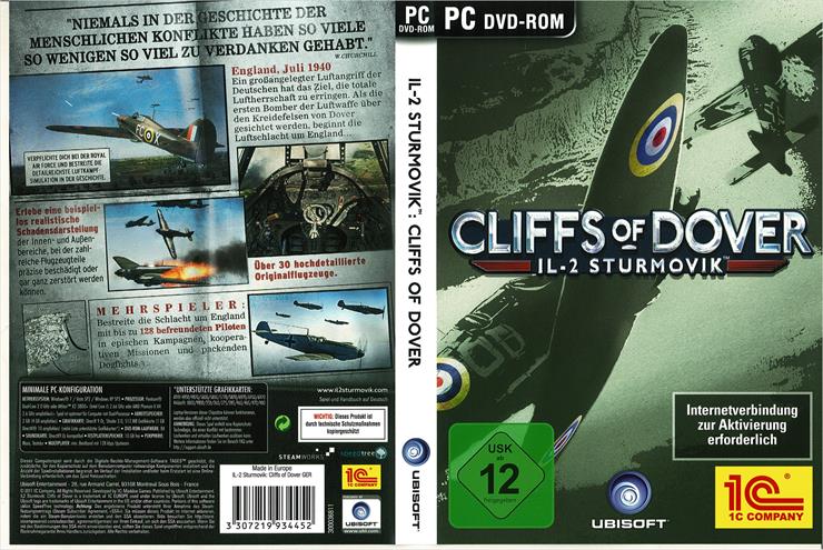 Okładki Gier - il_2_sturmovik_cliffs_of_dover_2011_retail_dvd-front.jpg