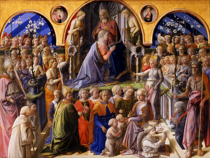 Galleria degli Uffizi. 1 - Filippo Lippi - Coronation of the Virgin.jpg