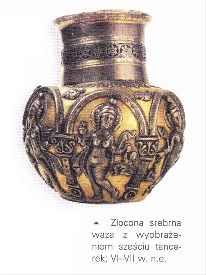 Persja, - obrazy - Obraz IMG_0008. Złocona srebna waza z okresu sasanidzkiego Persji.jpg
