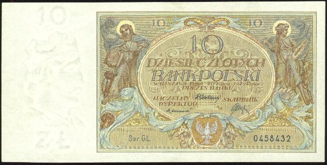 banknoty Bank Polski-waluta złoty - 10zl_1929_aw.jpg
