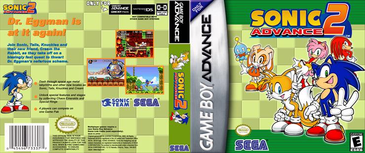  Covers Game Boy Advance - Sonic Advance 2 Game Boy Advance - Cover.jpg
