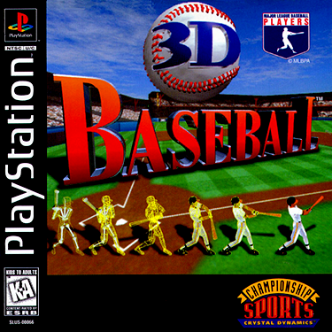 Sony Playstation Box Art - 3D Baseball USA.png