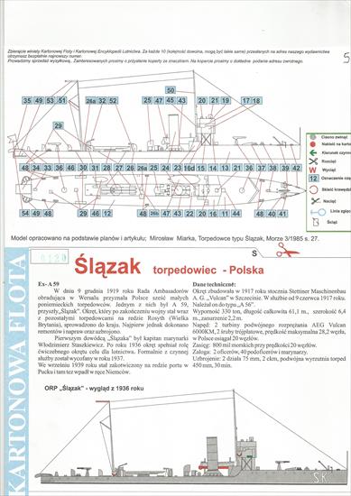Kartonowa Flota 05 - Ślązak - torpedowiec, Polska - A.jpg