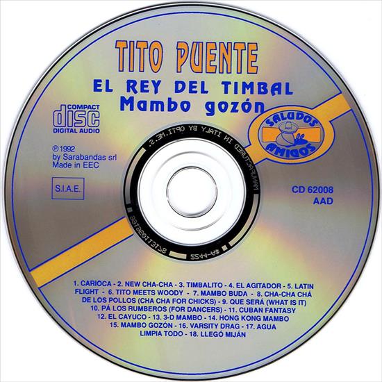 Tito Puente  Mambo gozón 1992 - Tito Puente-Mambo gozón-CD.jpg