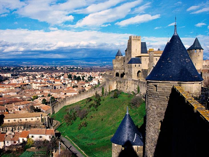 Francja - Chateau Comtal, Carcassonne, France.jpg