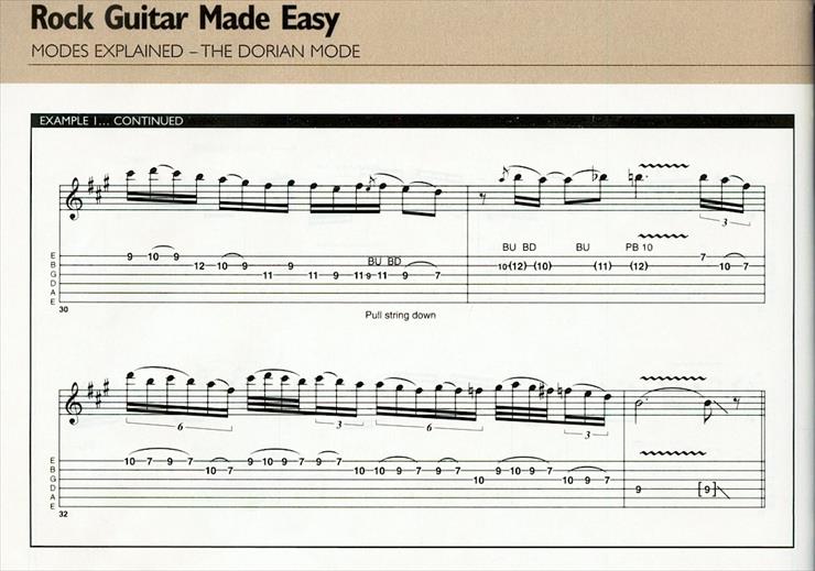 Guitar Techniques - Rock Guitar Made Easy - Lesson 16 - Dorian Mode - 05.jpg