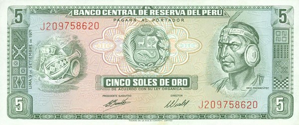 Peru - PeruP99b-5SolesDeOro-1971-donatedsb_f.jpg