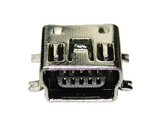 shematy wtyczek opisy - Gniazdo USB mini.jpg
