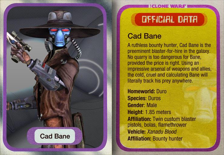 Karty The Clone Wars - Cad Bane.jpg