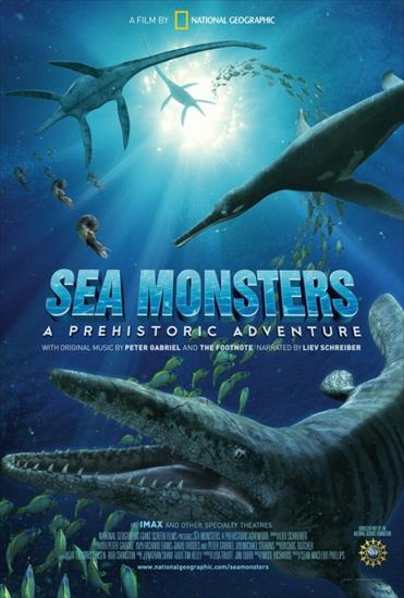 Morskie Stwory 3D... - Morskie Stwory 3D. Prehistoryczna przygoda 2007-Sea Monsters. A Prehistoric Adventure.jpg