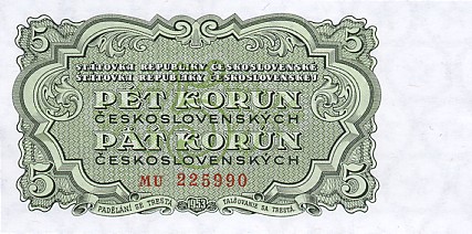 CZECHOSŁOWACJA - 1953 - 5 koron a.jpg