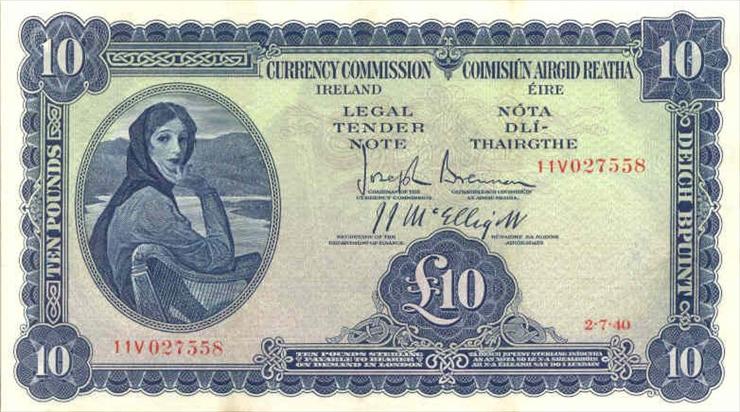 IRLANDIA - 1940 - 10 funtów a.jpg