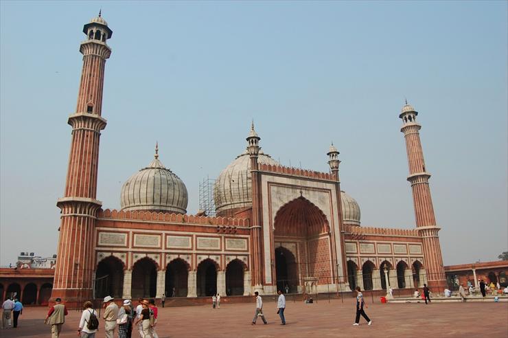 Architektura islamu - Jama Mosque in New Delhi - India.jpg