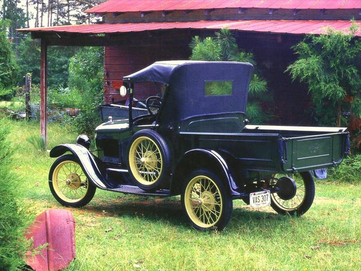 SAMOCHODY STARE - 1925 Ford Model T Runabout Pickup Black.jpg
