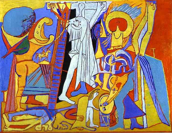 Pablo Picasso - picasso-Crucifixion. 1930.jpg