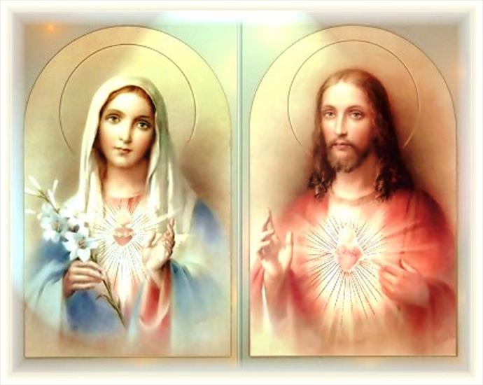 Serce Jezusa i Maryi - corazones2.jpg