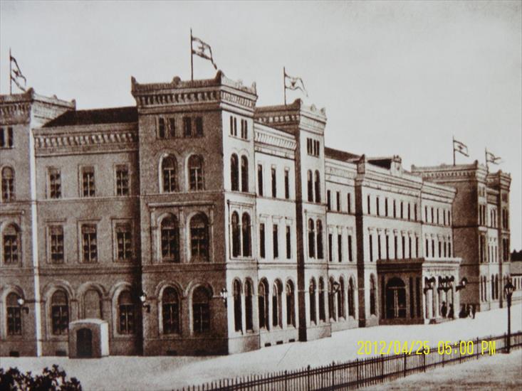 Budynki Użyteczności Publicznej - Bydgoszcz, dworzec kolejowy w 1870r.JPG