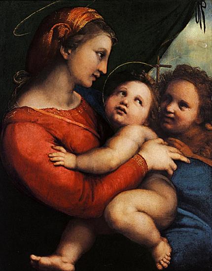 Obraz Matki Boskiej w Raphaela - Madonna della Tenda, 1514.jpg