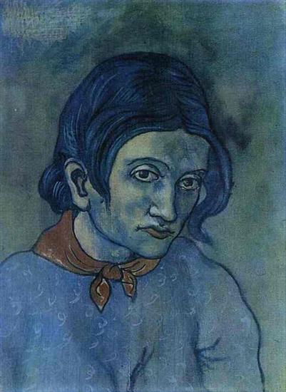 Pablo Picasso - picasso-Portrait of a Young Woman. 1903.jpg