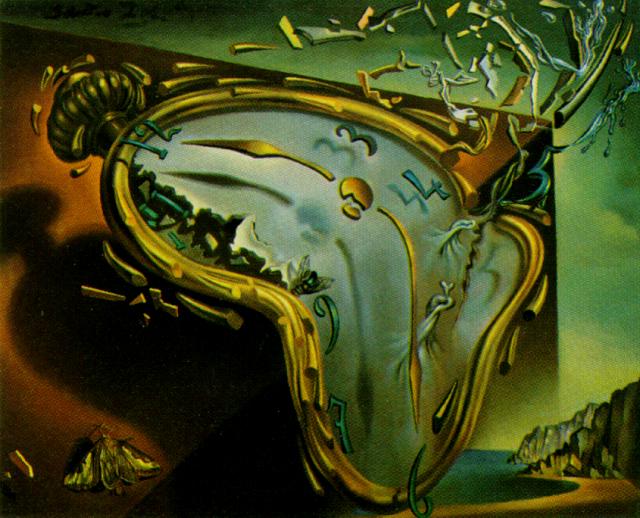 Salvador Dali - ponad 620 - 1954_12_Soft Watch at the Moment of First Explosion, 1954.jpg
